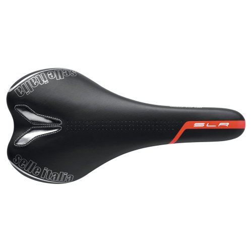 Comprar Selle Italia SLR TT - Sillín para hombre negro negro/rojo, talla única al mejor precio