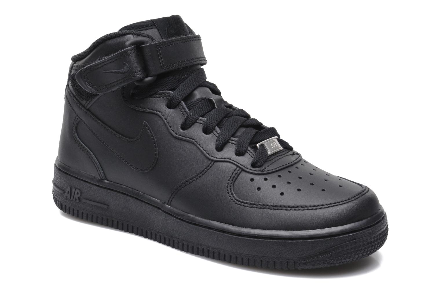 Comprar Air Force 1 Mid (Gs) by Nike Negro al mejor precio