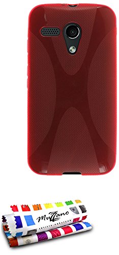 Comprar Muzzano Le X - Funda para Motorola Moto G, color rojo al mejor precio