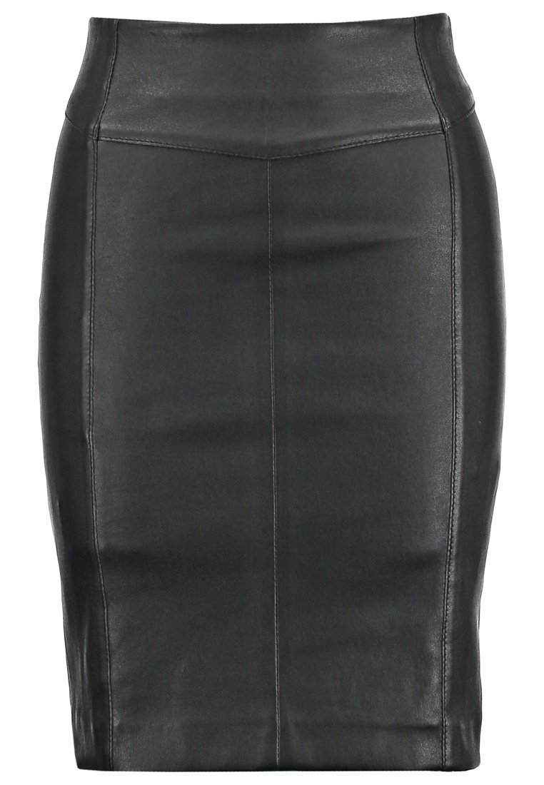 Comparar mejores precios Oakwood Falda de cuero black con descuentos Comprar Oakwood Falda de cuero black al mejor precio