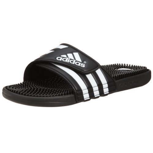 Comprar adidas Adissage - Chanclas para hombre, Negro (Schwarz (Black / Black / Running White Ftw)), 46 al mejor precio