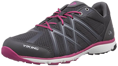 Comprar Viking Marka W - Zapatos para correr de material sintético mujer, color gris, talla 36 al mejor precio