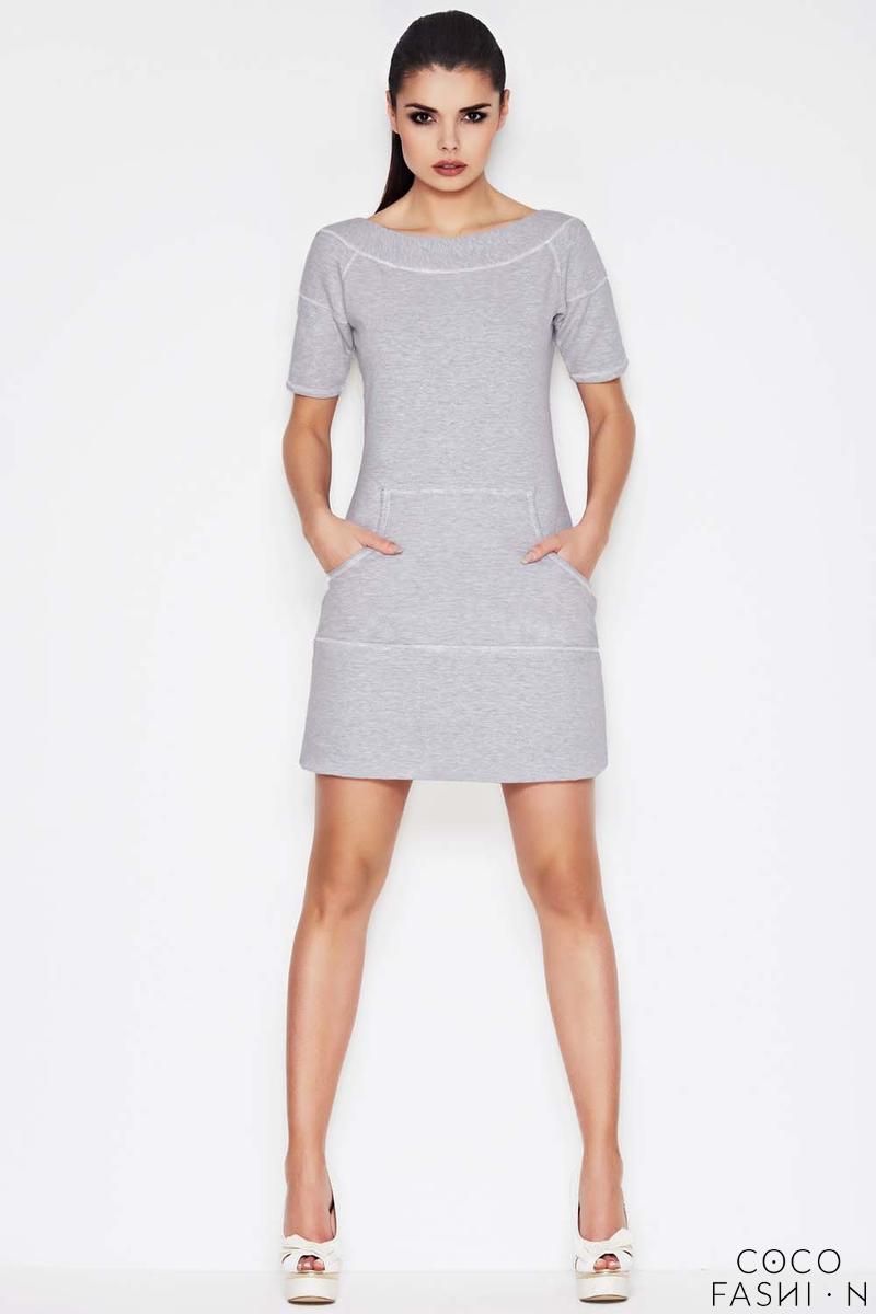 Comprar Grey Visionary Chic Sporty Casual Dress al mejor precio