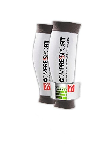 Comprar Compressport Calf R2 - Calentadores de brazos de running para hombre, color blanco, talla S al mejor precio