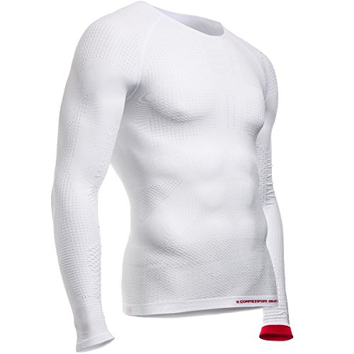 Comprar Compressport - Camiseta de compresión para hombre, talla M (Talla del fabricante : T2), color blanco al mejor precio