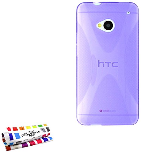 Comprar Muzzano F6754 - Funda para HTC One, color violeta al mejor precio