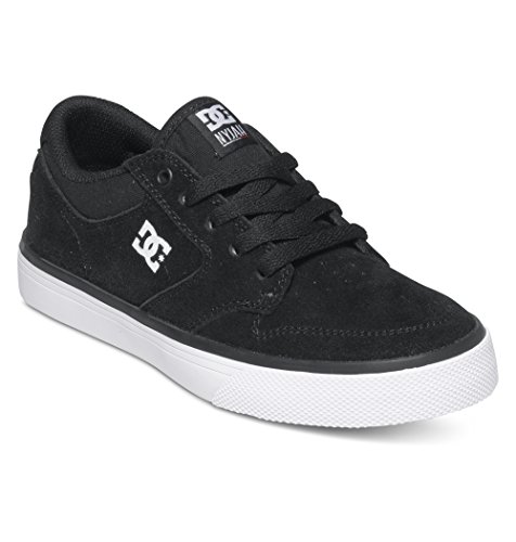 Comprar DC Shoes Nyjah Vulc - Zapatillas bajas para niño, color negro (Black/White), talla 32 al mejor precio