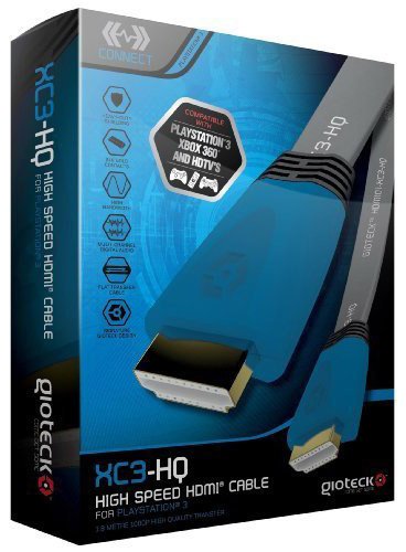 Comparar mejores precios Gioteck - Cable HDMI High Speed Xc3 (PlayStation 3) con descuentos Comprar Gioteck - Cable HDMI High Speed Xc3 (PlayStation 3) al mejor precio