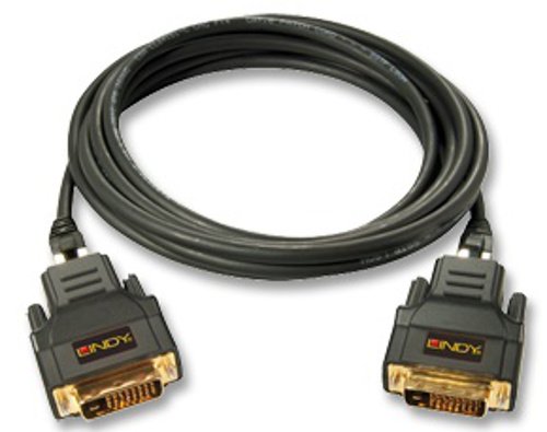 Comprar Lindy 30m DVI-D Cable - cables DVI (DVI-D, DVI-D, Macho/Macho, Oro, Negro) al mejor precio