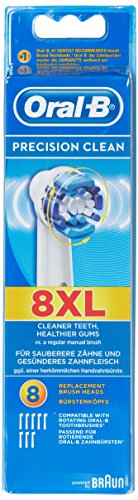 Comprar Oral-B - Pack de 8 cabezales para cepillos de dientes recargables - Precision Clean EB20 al mejor precio