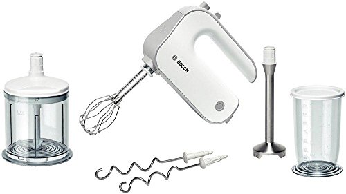 Comprar Bosch MFQ4080 - Batidora de repostería, 500 W, color blanco al mejor precio