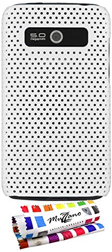 Comprar Muzzano F49S05-6532945 - Funda para LG Optimus Hub, color blanco al mejor precio