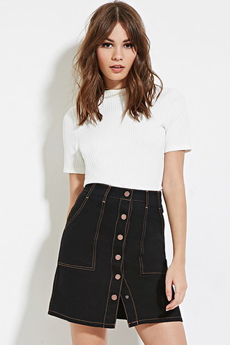 Comprar Falda Denim Botones al mejor precio