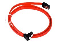 Comprar Sharkoon SATA 2 Cable with latch, 50 cm, angled - Cable SATA (50 cm, angled, Rojo) al mejor precio