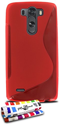 Comprar Muzzano F868599 - Funda para LG G3 S, color rojo al mejor precio