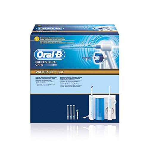 Comprar Oral-B Professional Care WaterJet +500 - Pack dental con cepillo de dientes recargable e irrigador al mejor precio