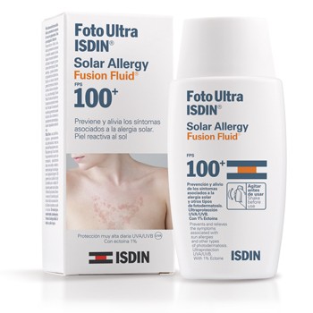 Comprar Isdin fotoprotector solar  Fp-100+ allergy fusion fluid 50 ml al mejor precio