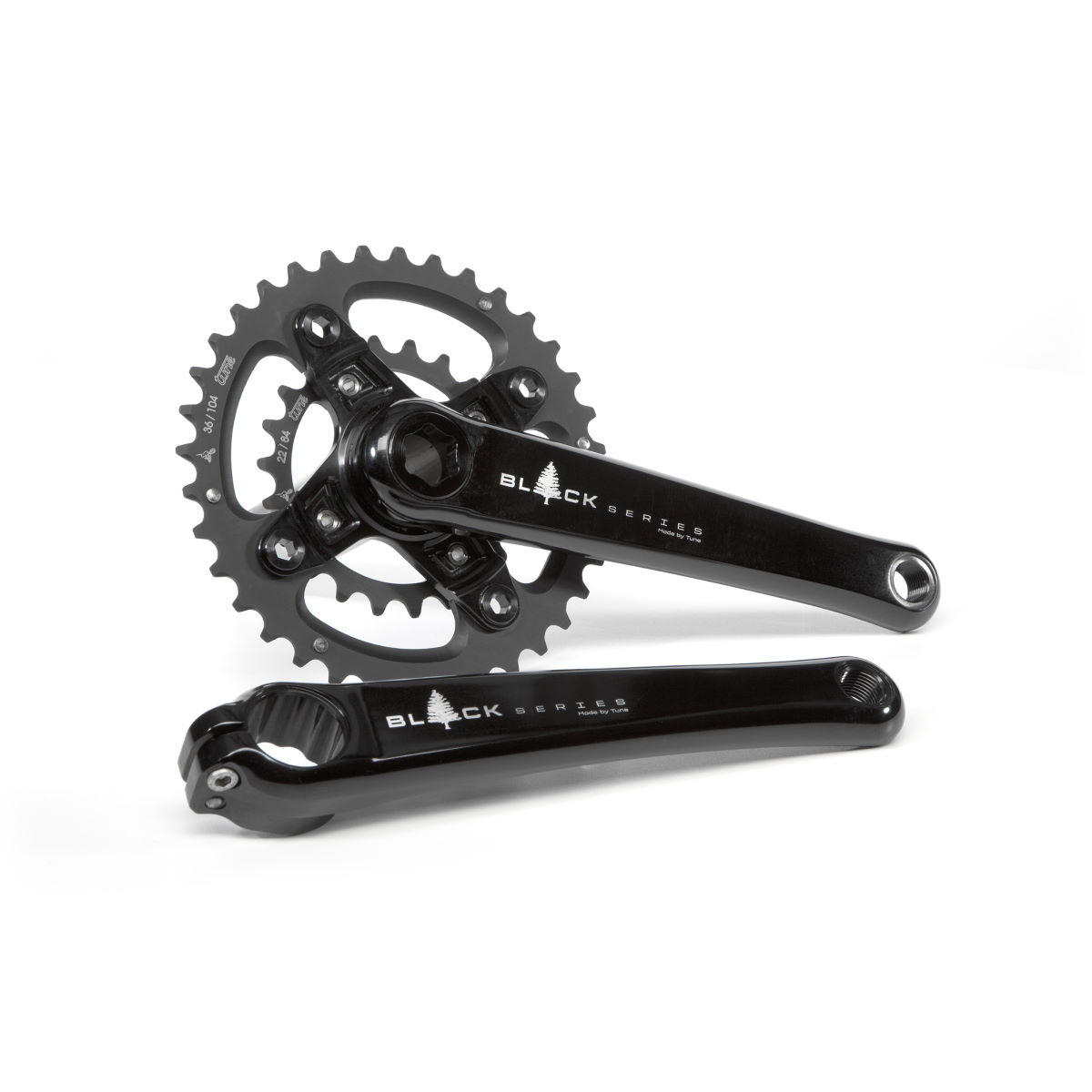Comprar Platos y bielas de MTB Black Series by Tune DMC 29/650B Double - Bielas y platos al mejor precio