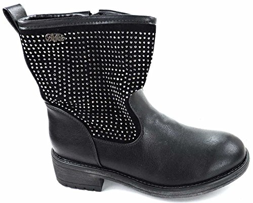 Comprar Buffalo Girl 332268 QF14-8120 # 10 - botas de material sintético mujer, color negro, talla 36 al mejor precio