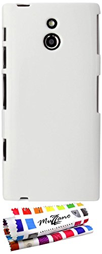 Comprar Muzzano F13918 - Funda para Sony Xperia P, color blanco al mejor precio