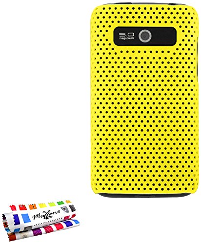 Comprar Muzzano F49S11-6602981 - Funda para LG Optimus Hub, color amarillo al mejor precio