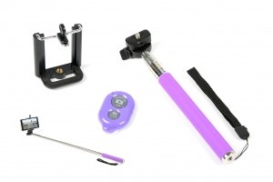 Comprar Ziron SELFIE STICK BLUETOOTH VIOLETA TABLET SMARTPH al mejor precio