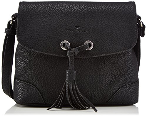 Comprar Tom Tailor Acc ROBYN - Bolso de mano de material sintético mujer, color negro, talla 26x22x13 cm (B x H x T) al mejor precio