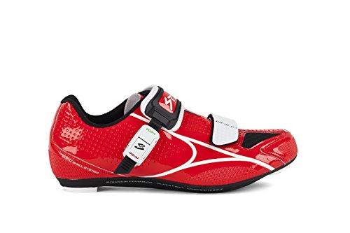 Comprar Spiuk Brios Road - Zapatillas unisex, color rojo / blanco, talla 44 al mejor precio