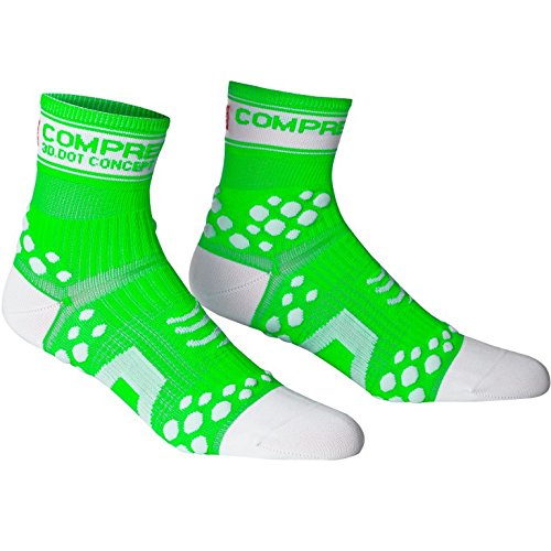 Comprar Compressport SRFV2T2V - Calcetines unisex, color verde / blanco, talla 37-39 al mejor precio