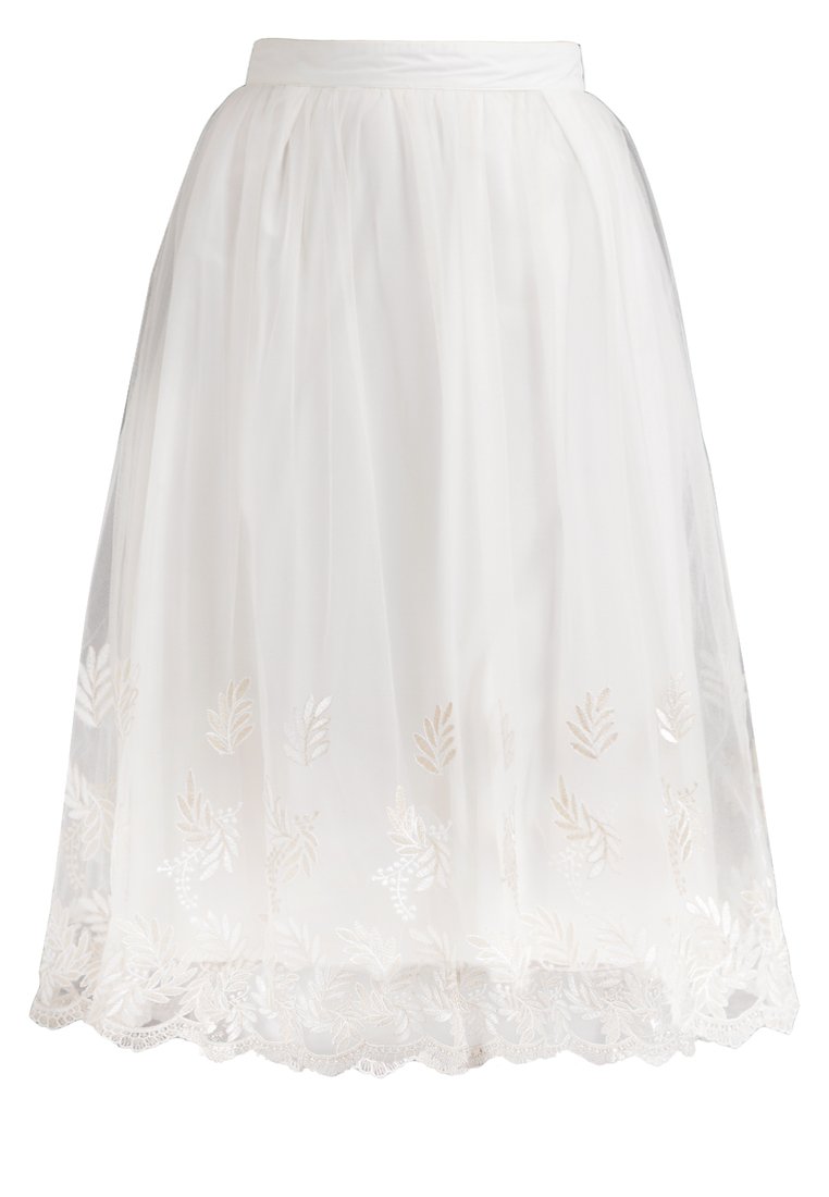 Little Mistress Falda acampanada white