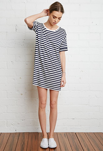 Comprar Vestido Rayas Manga Corta al mejor precio