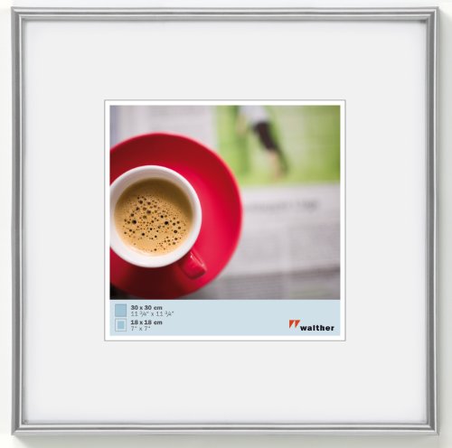 Comprar Walther, Galeria, Marco De Plástico, KS440H, 40x40 cm, Plateado al mejor precio