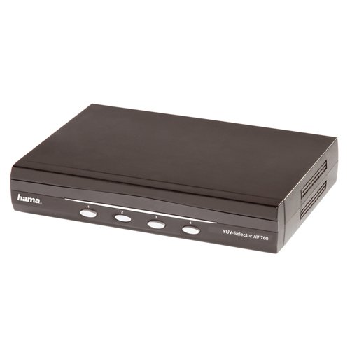 Comprar Hama - YUV Selector AV-760, 230 x 160 x 45 mm al mejor precio