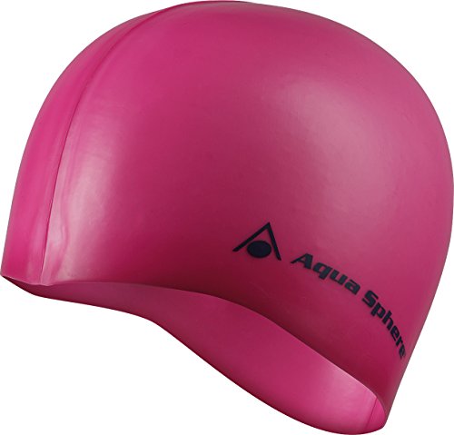 Comprar Aqua Sphere Classic Silicone Fashion - Gorro de natación, color fucsia al mejor precio
