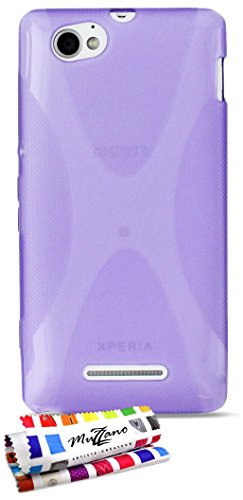 Comprar Muzzano F21127 - Funda para Sony Xperia M, color violeta al mejor precio