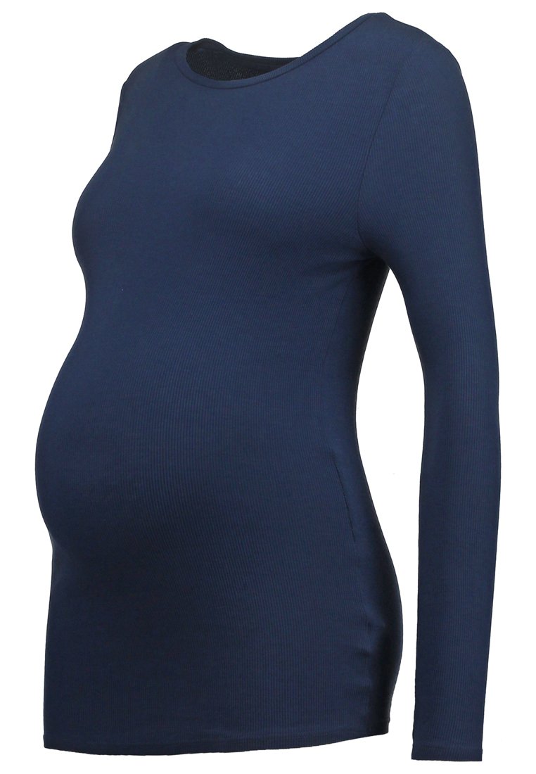 Comparar mejores precios Topshop Maternity Camiseta manga larga navyblue con descuentos Comprar Topshop Maternity Camiseta manga larga navyblue al mejor precio