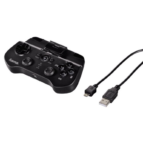 Comprar Hama CreeDroid Mobile - Volante/mando (Gamepad, Android, Mac, Analogue / Digital, Alámbrico, USB 2.0, Negro) al mejor precio