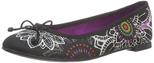 Comprar Desigual SHOES MISSIA 1 - bailarinas cerradas de material sintético mujer, color negro, talla 39 al mejor precio