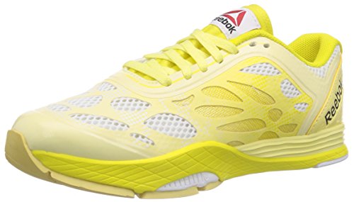 Comprar Reebok Cardio Ultra - Zapatillas deportivas para interior de material sintético mujer, color amarillo, talla 38,5 al mejor precio