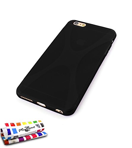 Comprar Muzzano Le X - Funda para Apple iPhone 6 Plus, color negro al mejor precio