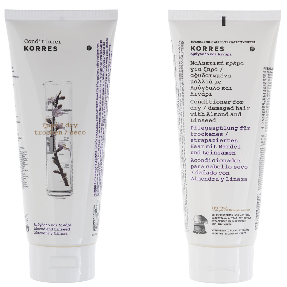 Comprar Korres Conditioner Almond and Linseed For Dry/Damaged Hair (200ml) al mejor precio