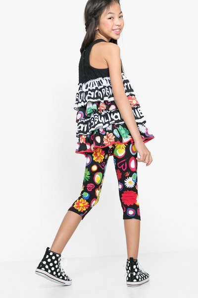 Comprar Desigual - Mujer - Leggings pirata para niña de colores - Aguacate - Size S al mejor precio