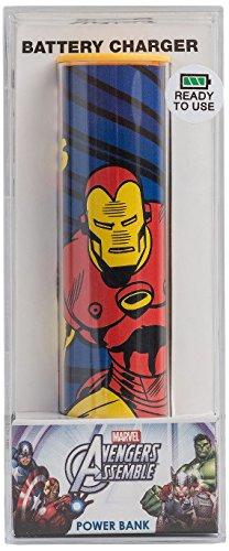 Comprar Tribe Disney Marvel - Cargador externo portátil móvil universal con salida USB (2600 mAh), diseño Iron Man al mejor precio