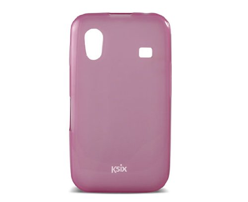 Comprar Ksix B8492FTP04 - Funda flexible para Samsung Galaxy Ace S5830, púrpura al mejor precio
