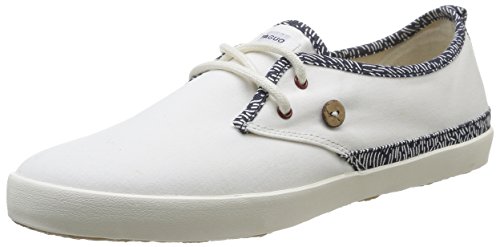 Comprar Faguo Tea - Zapatillas de deporte de canvas para mujer Beige Beige (Craie/Imprimé Mer) 45 al mejor precio