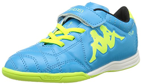 Comprar Kappa4Soccer Player Ic - Zapatillas de Fútbol Niños , Azul (Bleu (934/Cyan/Yellow/Yellow)), 35 al mejor precio