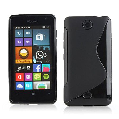 Comprar Bluetrade BT-TPU-NL430B - Funda TPU para Microsoft Nokia Lumia 430, color negro al mejor precio
