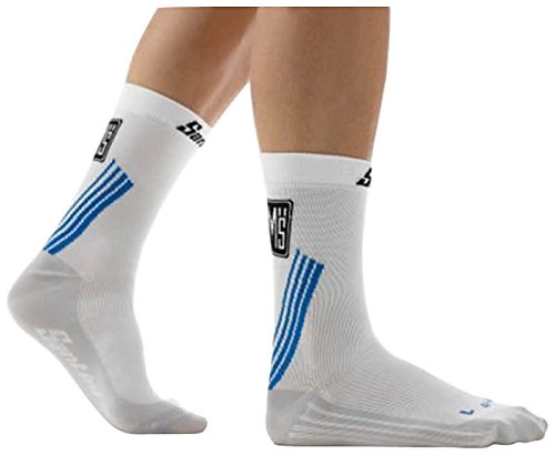 Comprar Santini 365 - Calcetines, color weiß/blau, talla X-Small al mejor precio