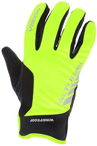 Comprar Guantes Btt Altura Night Vision - Windproof Negro-Hi Vis Amarillo (M , Negro) al mejor precio