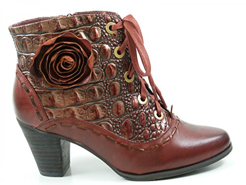 Comprar Laura Vita CX039-8 Tavel Botines de cuero para mujer, schuhgröße_1:eur 41;Farbe:rouge al mejor precio